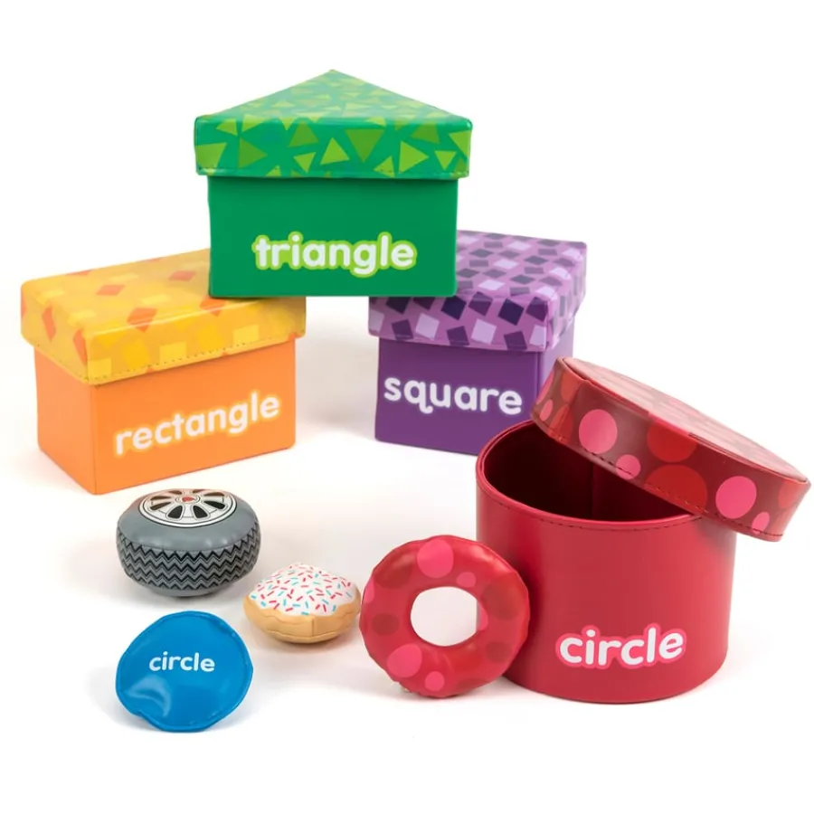 Shapes Discovery Boxes 4pk Games|Space, Shape & Measure