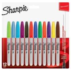 Hot Sharpie Permanent Marker Pens 12pk Steam|Permanent Pens