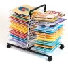 Online 40 Shelf Mobile Drying Rack Dividers, Display & Easels|Drying Racks