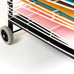 Best 30 Shelf Mobile Drying Rack L65 x W55 x H103cm Dividers, Display & Easels|Drying Racks & Trolleys