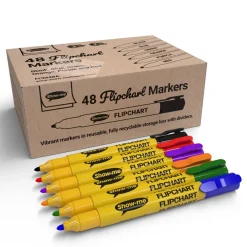 Best Show-me Flipchart Markers Assorted 48pk Markers & Highlighters