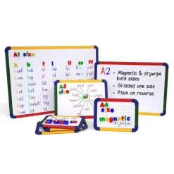 Clearance Show-me® Magnetic Framed Large Portable Whiteboards Teacher Resources|Writing