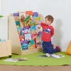 Outlet Single Sided Bookstand with Five Shelves H760mm Library & Book Storage|Book Storage