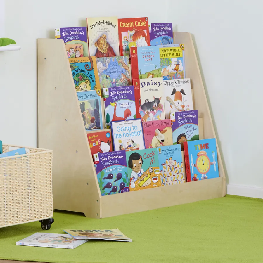 Outlet Single Sided Bookstand with Five Shelves H760mm Library & Book Storage|Book Storage