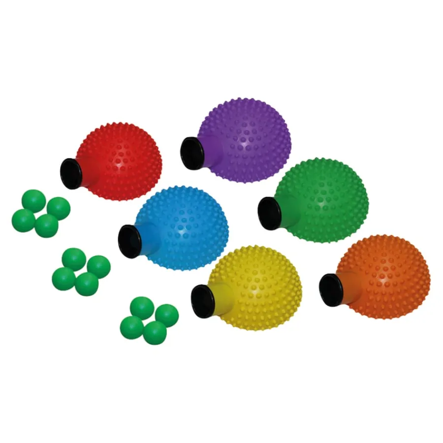 Clearance Six Colour Playground Cannon Catch Set Sport Packs|Target & Games