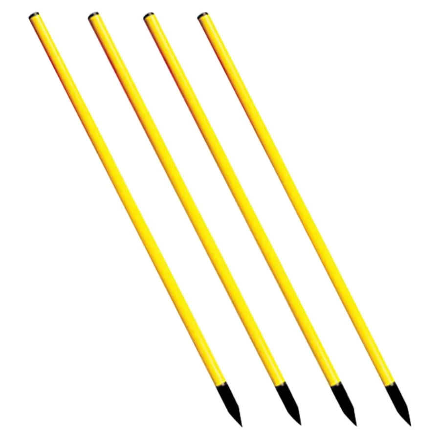 Hot Slalom Training Poles with Bag 12pk Athletics|Football