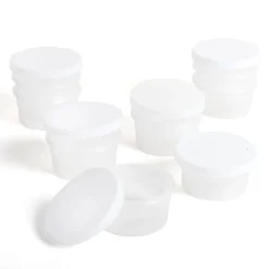 Small Plastic Pots with Lids 36pk Outdoor Art|Outdoor Art