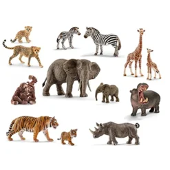 Small World African Animals and Young Set 14pcs Animals|Shop The Full Range