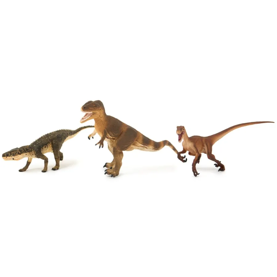 Clearance Small World Dinosaur Set 10pcs Figures|The Past And Present Day