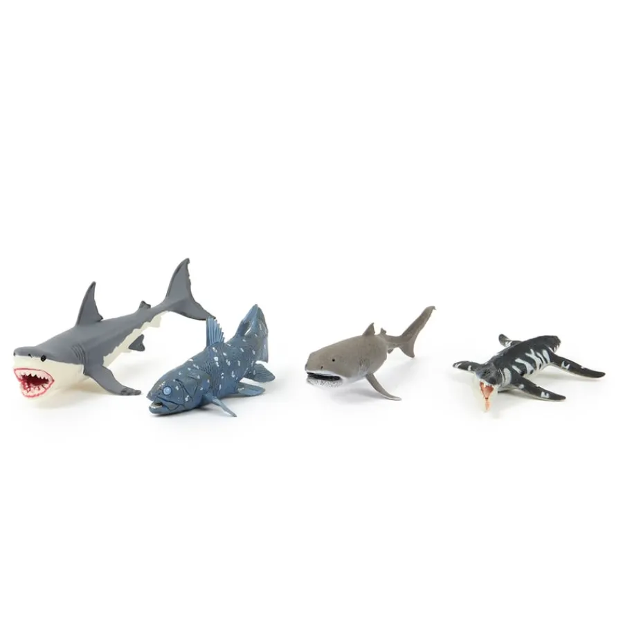 Clearance Small World Dinosaur Set 10pcs Figures|The Past And Present Day