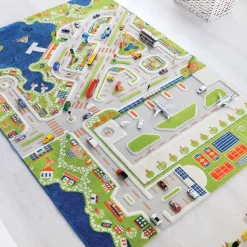 Small World 3D Textured Play Rugs Role Play Furniture & Accessories|Sofas & Soft Furnishings