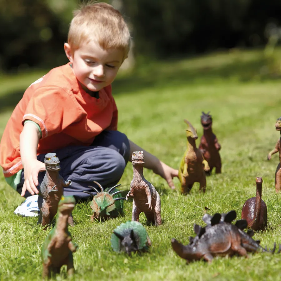 Sale Small World Giant Dinosaur Set 12pcs Outdoor Sand & Water|Figures