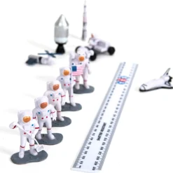 Discount Small World Lunar Space Characters 11pcs Space|Figures