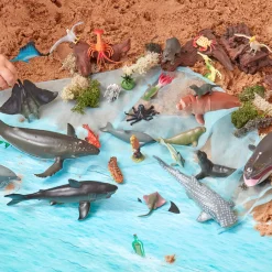 Small World Ocean Animal Collection 21pcs Outdoor Sand & Water|Animals