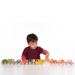 Outlet Small World Rainbow Wooden Community Vehicles Set 12pk Emergency Services|People Who Help Us