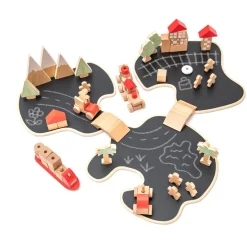 Small World Wooden Story Island Set 68pk Shop The Full Range|Habitats