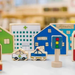 Sale Small World Wooden Village Set 20pk Shop The Full Range