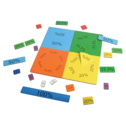 New Smart Kids Magnetic Decimal Builder 106pcs Fractions, Decimals & Percentages|Fractions