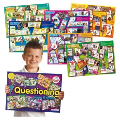 Discount Smart Kids 6 Questioning Skills Board Games Speaking & Listening|Speaking & Listening