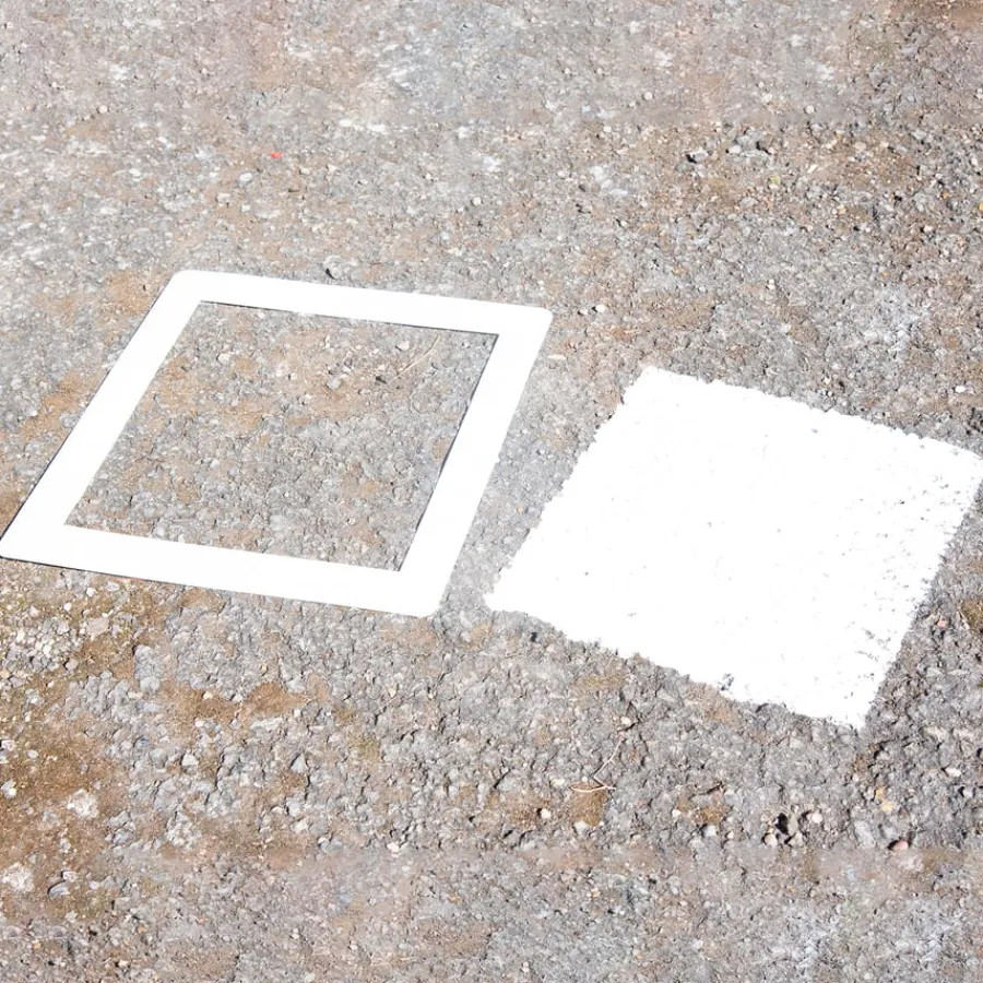 Best Social Distancing Playground Footprint Stencils 10pk Site Maintenance & Ppe|Site Maintenance & Ppe
