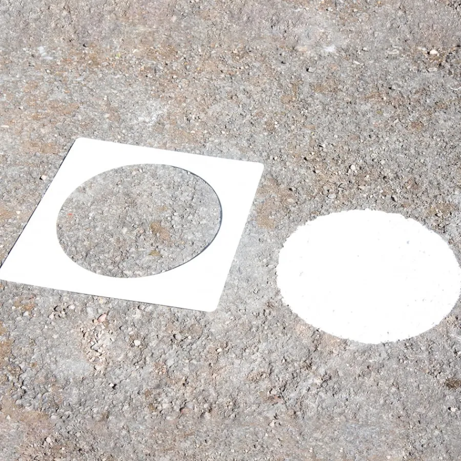 Best Social Distancing Playground Footprint Stencils 10pk Site Maintenance & Ppe|Site Maintenance & Ppe