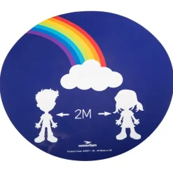 Discount Social Distancing Round Floor Stickers Site Maintenance & Ppe|Site Maintenance & Ppe