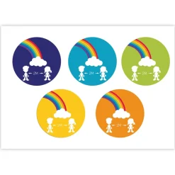 Discount Social Distancing Round Floor Stickers Site Maintenance & Ppe|Site Maintenance & Ppe