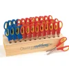 Outlet Soft Handled Grip It Scissors With Storage 32pk Steam|Scissors