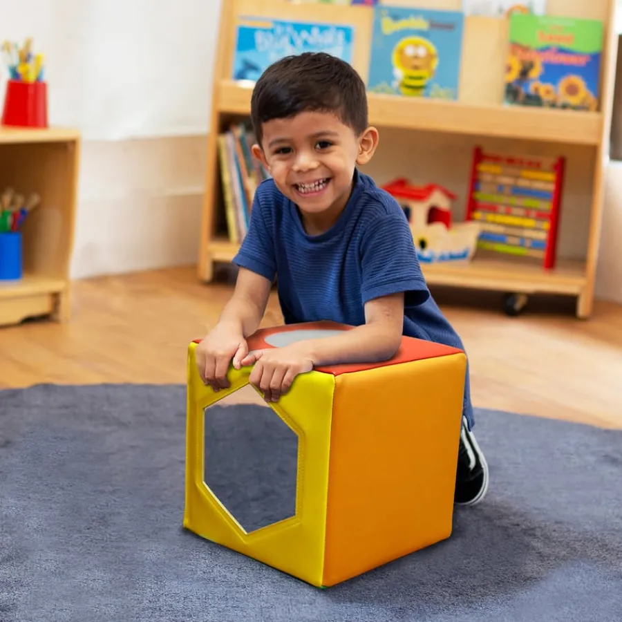 Sale Softplay Mirror Cube 25cm Early Years & Nursery|Shop The Full Range