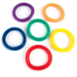 Soft Spike Quoits Hoop Set 6pk Throwing & Catching|Calming & Fidgets