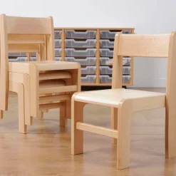 New Solid Beech Circular Table & Chairs Set Tables & Chairs|Early Years Tables & Chairs