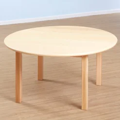 New Solid Beech Circular Table & Chairs Set Tables & Chairs|Early Years Tables & Chairs