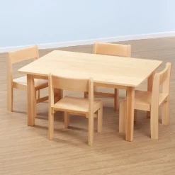 Hot Solid Beech Rectangular Tables L96cm Classroom Tables|Tables & Chairs