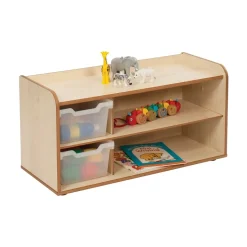 Clearance Solway Early Years Shelving 2 Tray Boxes & Containers|Express Delivery Furniture