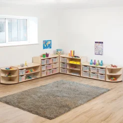 Sale Solway Early Years Shelving 3 Tray Express Delivery Furniture|Storage & Trolleys