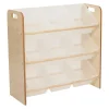 Hot Solway Early Years Storage Tilted Clear Trays Maple MDF Boxes & Containers|Trays & Tray Storage