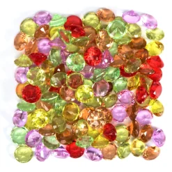Sparkling Diamond Counters Assorted Colours 100pk Technology|Light Boxes & Accessories