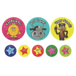 Hot Sparkling Praise Animal Stickers 590pk Pshe Rewards|Languages Rewards & Stickers