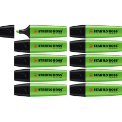 STABILO Chisel Tip Highlighters 10pk Markers & Highlighters