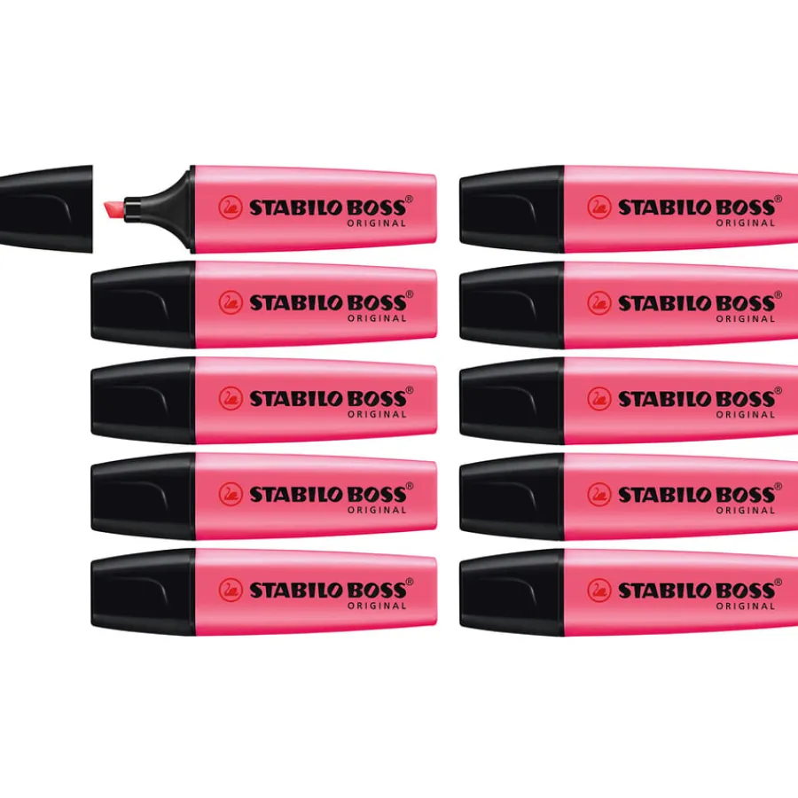 STABILO Chisel Tip Highlighters 10pk Markers & Highlighters
