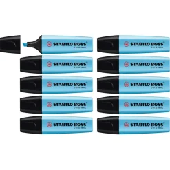 STABILO Chisel Tip Highlighters 10pk Markers & Highlighters