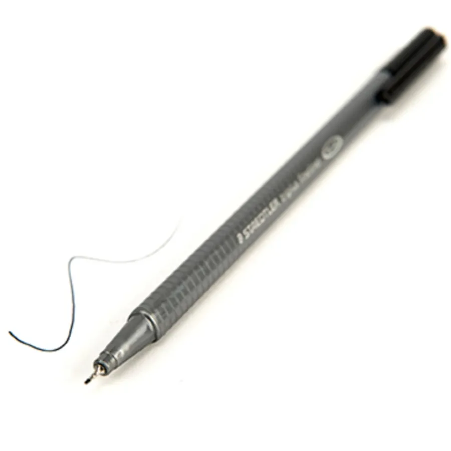 Clearance Staedtler Triplus Fineline Pens Black 10pk Drawing|Drawing