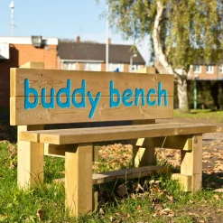 Hot Standard Buddy Bench H760 x W450 x L1200mm Benches & Picnic Benches|Outdoor Furniture