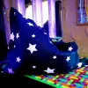 Outlet Star Print Kids Giant Bean Bag Chair Shop The Full Range|Bean Bags