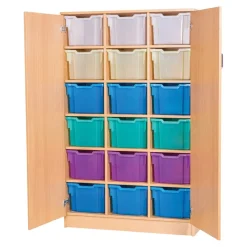 Outlet Static 18 Bay Cupboard Cupboards|Boxes & Containers