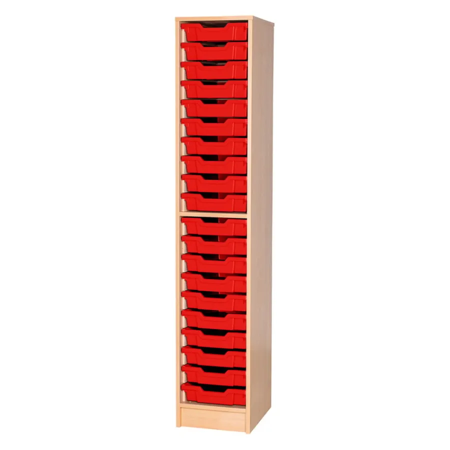 Clearance Static Single Tray Storage Unit 20 Trays Boxes & Containers|Furniture