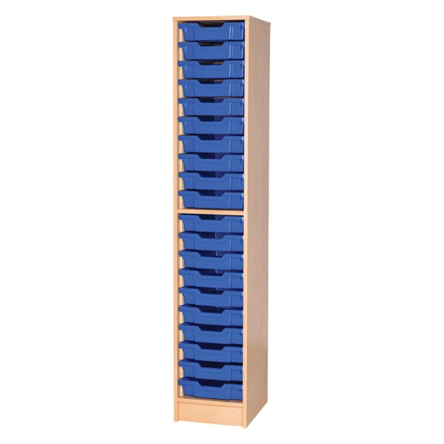 Clearance Static Single Tray Storage Unit 20 Trays Boxes & Containers|Furniture