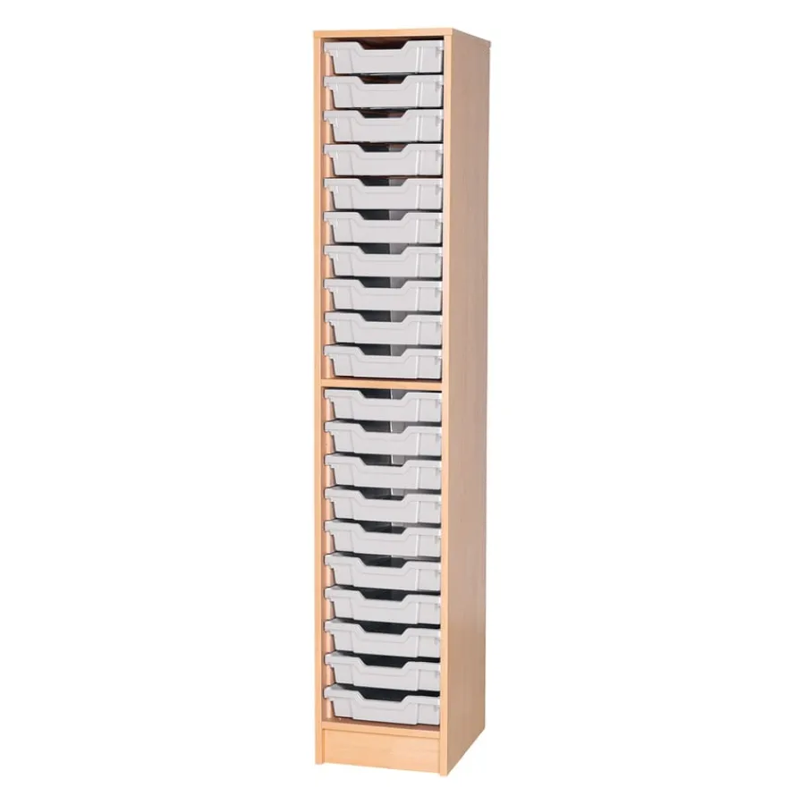 Clearance Static Single Tray Storage Unit 20 Trays Boxes & Containers|Furniture