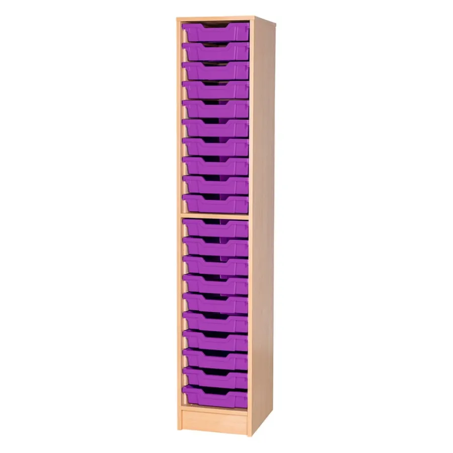 Clearance Static Single Tray Storage Unit 20 Trays Boxes & Containers|Furniture