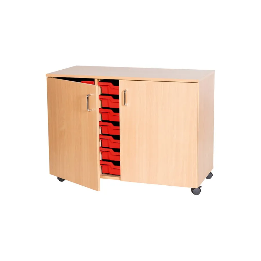 Hot Static Triple Tray Cupboard 21 Trays Boxes & Containers|Furniture